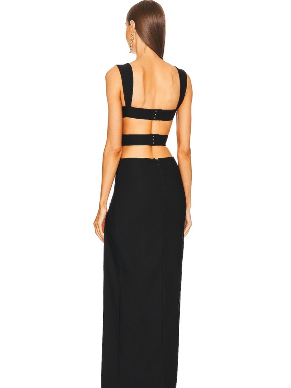 Michael Costello x Revolve Cutout Maxi Dress with Thigh Slit size XL - Picture 3 of 10